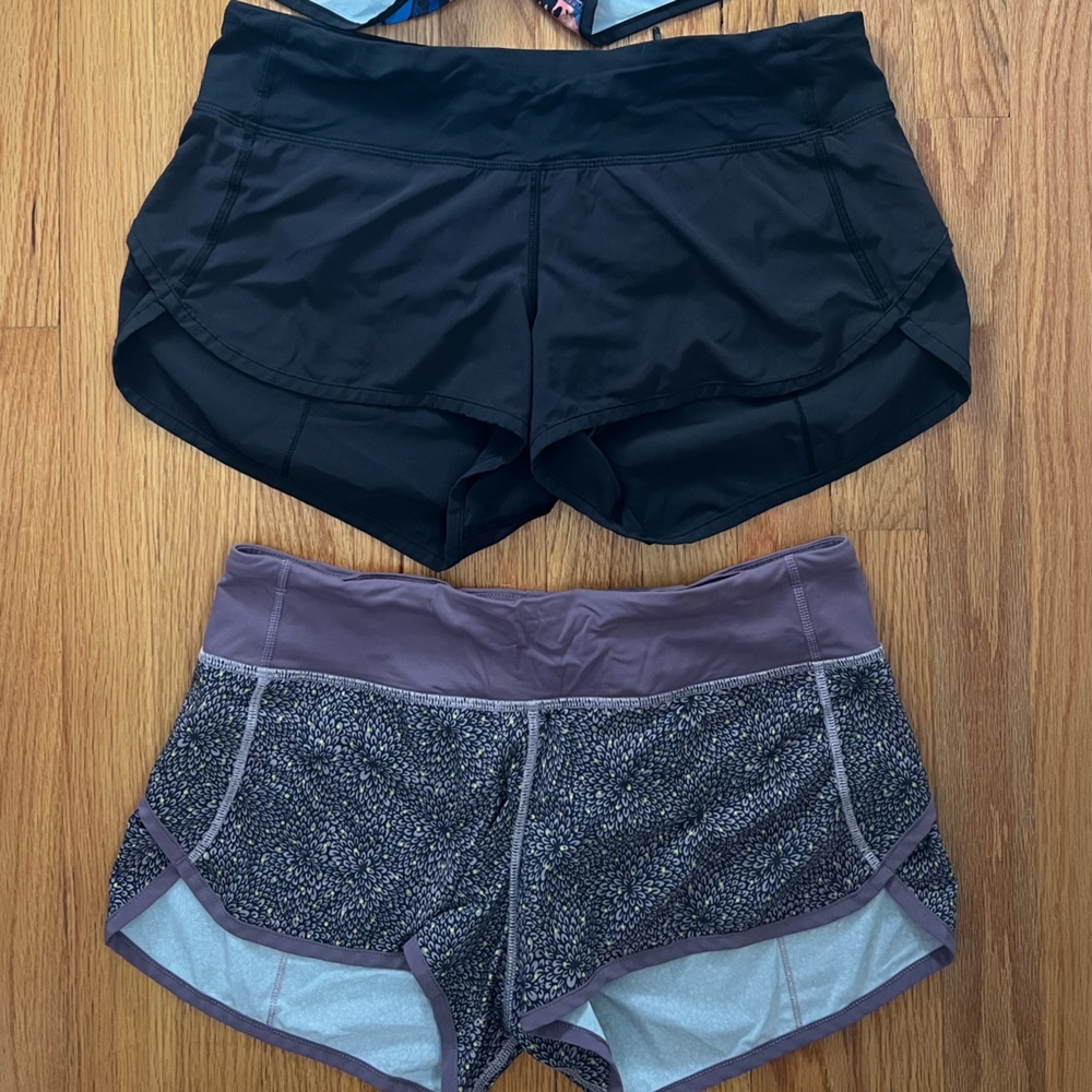 Lululemon speed shorts